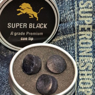 หัวคิว Super Black 11 mm. (พร้อมส่ง) Superblack ซุปเปอร์แบ็ค