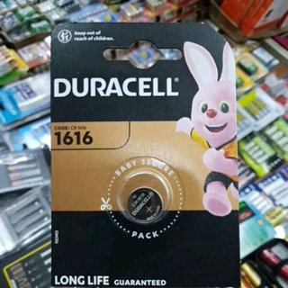 (แพคเกจ EU) ถ่าน Duracell CR1616 Lithium 3V แพคเดี่ยว 1ก้อน  ของใหม่ ของแท้