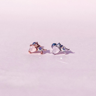 จิวต่างหูเกาหลี More Than Piercing: A168 Love a Bear