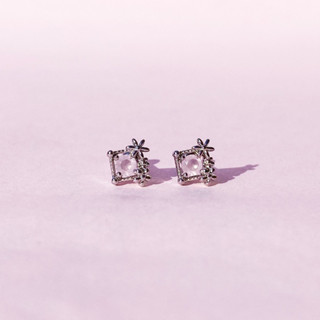 จิวต่างหูเกาหลี More Than Piercing: A274 Pinky Squaral