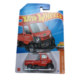 Hotwheels Mighty K กระบะ สีแดง