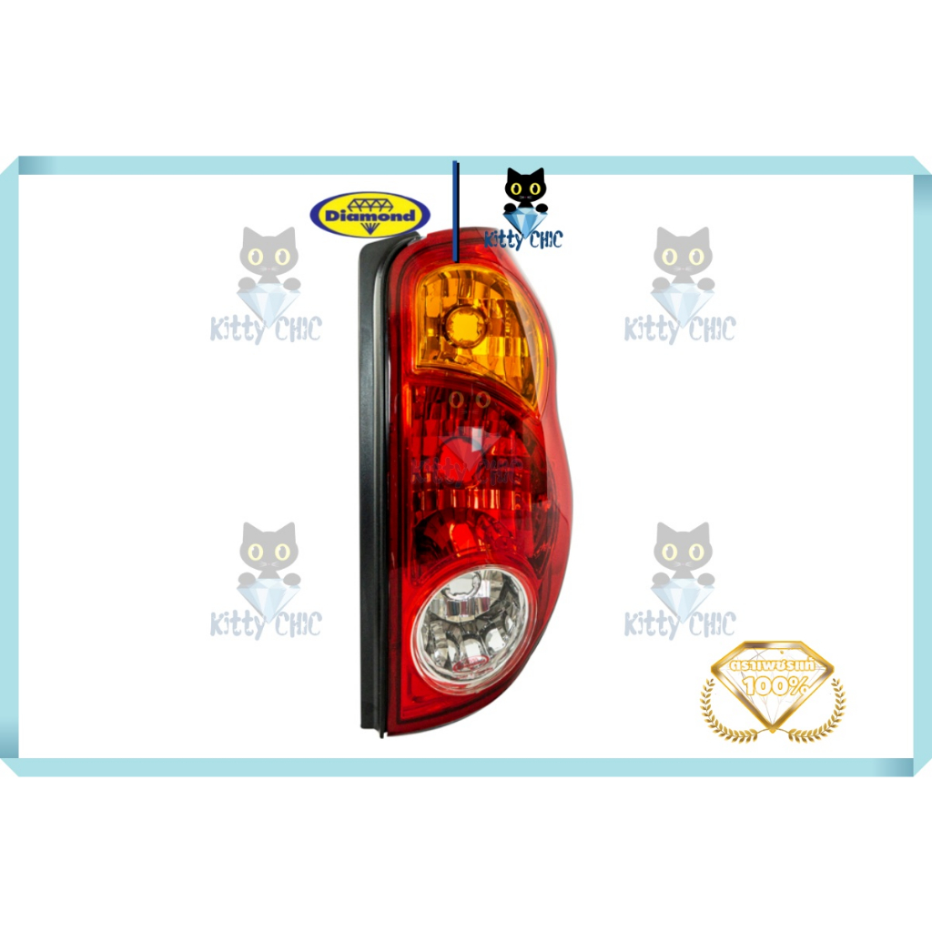 ไฟท้าย เสื้อไฟท้าย MITSUBISHI TRITON ปี 2005-2014 ไทรทัน ไทรทั่น มิตซูบิชิ เสื้อ