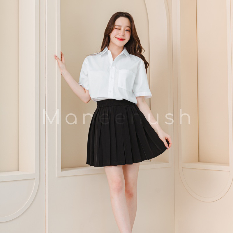 กระโปรงพลีท ยาว 14