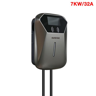 เครื่องชาร์จรถยนต์ไฟฟ้า Suntree EV Charger 7KW/32A 4.3 Inch LCD Type 2 /// Suntree EV Charger 22KW 3เฟส Type 2