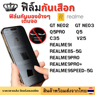 ฟิล์มกันมอง ฟิล์มกันเสือก REALME9PRO REALME9SPEED-5G REALME9PRO+ GT NEO2 Q5 Q5PRO GT NEO3 C35 REALME9I V25 REALME8S-5G