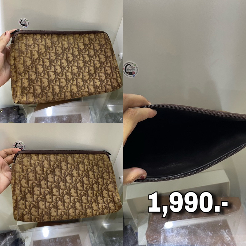 Used Dior Clutch Vintage ของแท้100%