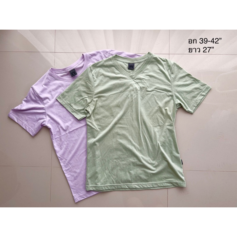 เสื้อยืด (ยืดป่าว) 2ตัว 150฿  [CL-97]
