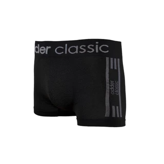 ADDER (แอดเดอร์ ) AD BSBLACK001 (แพ็ค 2 ตัว) กางเกงชั้นในชาย ทรง BOXER ผ้า"SPANDEX" ไร้รอยต่อ ไร้ตะเข็บ ผ้ายืดหยุ่นพิเศษ