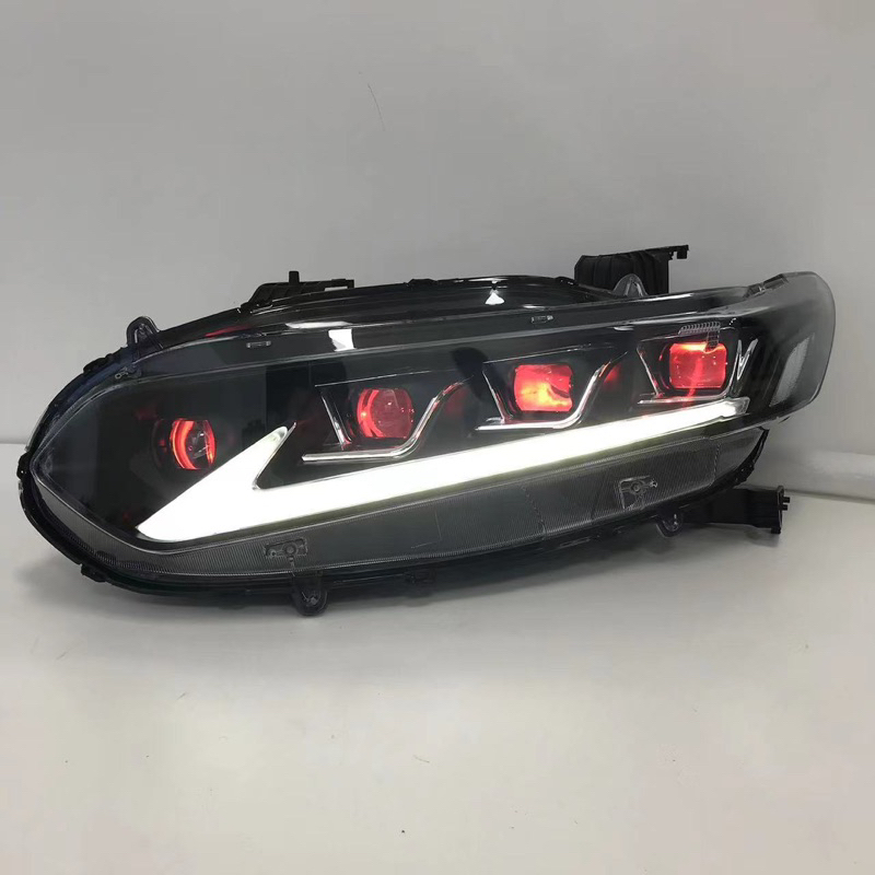 ไฟหน้า Accord g10 LED 4 Projectors Demon eye version ตรงรุ่น