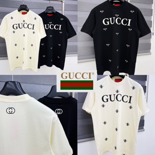 GUCCI T-SHIRT UNISEX 🐝 เสื้อยืด Gucci 🏷️Hiend 1:1 cotton 💯 ร้านค้าจัดส่งไว