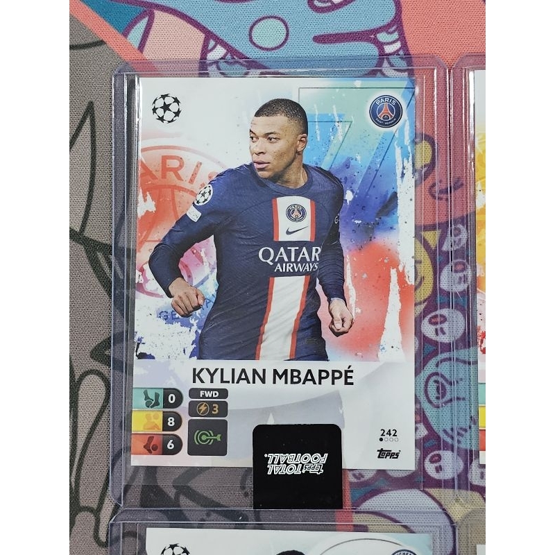 Topps Total Football 2022/23 Mbappe ใบนี้ต้องเล่นเกมถึงจะได้มานะครับ มีเงินอย่างเดียวซื้อไม่ได้