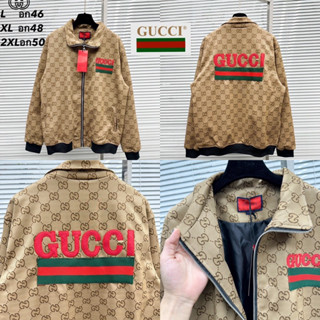 GUCCI JACKET 🧥 เสื้อแจ็คเก็ต GUCCI เสื้อกันหนาวแบรนด์เนม ♥️ HIEND 1:1 ร้านค้าจัดส่งไว