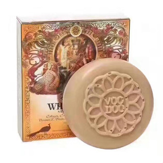 VOODOO CLEOPATRA WHITE SOAP 70g วูดู คลีโอพัตรา ไวท์ โซฟ สบู่ล้างหน้าที่มีส่วนผสมจากสมุนไพร