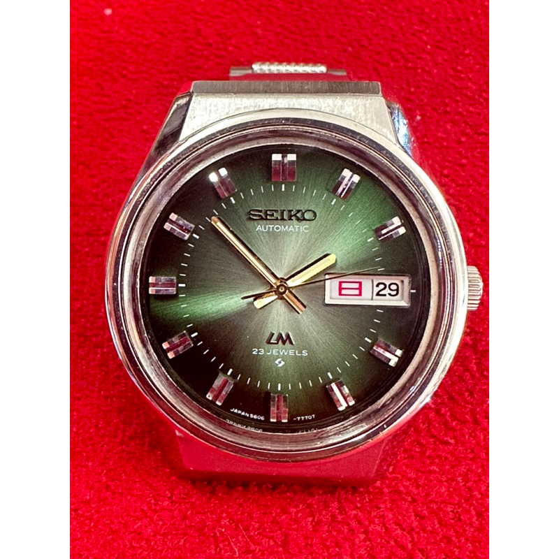 SEIKO Automatic LM 23 Jewels ตัวเรือนสแตนเลส นาฬิกาผู้ชาย มือสองของแท้