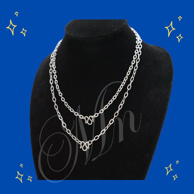 "ทับแบน"เบอร์ 00 มีแบบเรียบกับแบบลายลาย สร้อยคอสแตนเลส เกรดพรีเมี่ยมของแท้100% ห้อยพระ แฟชั่น เด็ก ผู้ใหญ่ ไม่ลอก ไม่ดำ