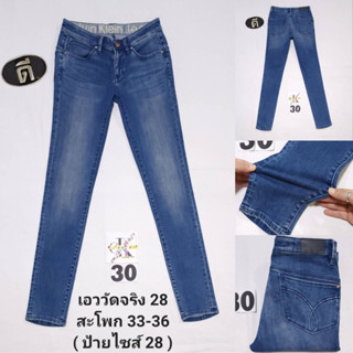 30.ซี k J205 BODY SKINNY  เอววัดจริง 28 ( ป้ายไซส์ 28 )