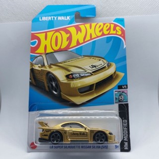 รถเหล็ก Hotwheels LB SUPER SILHOUETTE NISSAN SILVIA (S15) LIBERTY WALK (ib44)