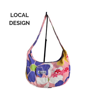 Local design hawaii usa กระเป๋าสะพายไหล่ ลายฮาวาย USA