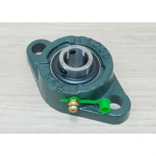 UCFL203 Flange Bearing Unit 17mm Cast Iron Housing Self-aligning