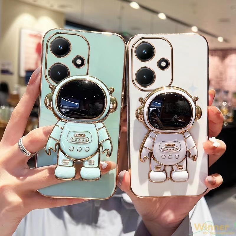 เคส TPU อวกาศ ตั้งได้  สำหรับ รุ่น INFINIX HOT 20I HOT 30I HOT 12I SMART 7  SMART 5 เคสโทรศัพท์ กันกระแทก เคสนิ่ม ฝาหลัง