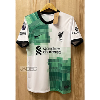 ใหม่ !!เสื้อ ลิเวอร์พลู Away เยือน เกรดแฟนบอล 2023/24 ชื่อนักเตะลิเวอร์พลู (ครบทุกคน)+พร้อมเบอร์