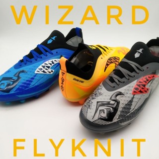 (GRANDลิขสิทธิ์💯)ไซส์ 37-45 รองเท้าฟุตบอล/สตั๊ด Grand Sport รุ่น Wizard Flyknit ตัวท๊อป ไซส์เด็ก-ผู้ใหญ่