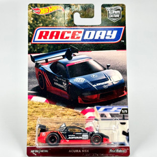 Hotwheels | RaceDay Acura Nsx ADVAN สเกล 1:64