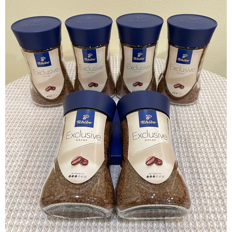 [จำกัด 3ขวดเท่านั้น] Exp.10/2024 ทชิโบ เอ็กคูลซีฟ ดีคาฟ Tchibo Exclusive Decaf กาแฟสำเร็จรูปสกัดคาเฟ