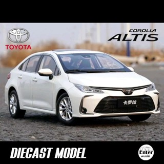 โมเดลรถเหล็ก​ ลิขสิทธิ์​แท้2019 TOYOTA​ COROLLA ALTIS​ Scale 1/18 ยาว 27cm