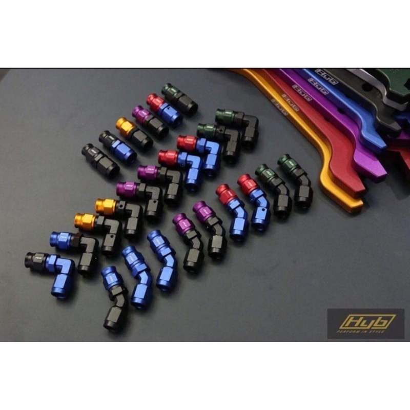 หัวฟิตติ้งHYB AN3 แท้ สำหรับทำสายเบรค