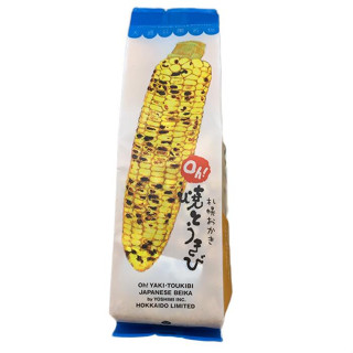 Sapporo Okaki ขนมข้าวโพดย่างชื่อดังจากเมือง Sapporo