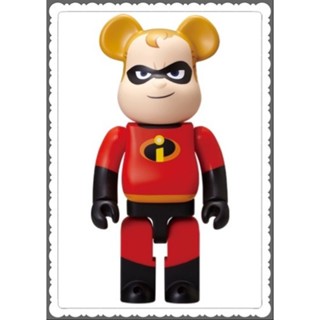 (ของแท้) Happy Kuji「Disney／Pixar」BE@RBRICK 400% Mr. Incredible 2018 bearbrick