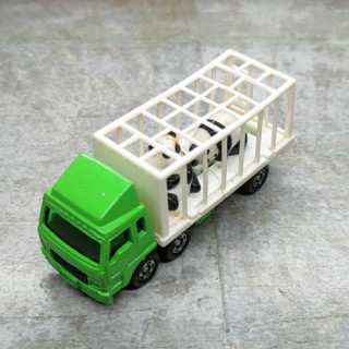 Tomica โมเดลรถเหล็กโทมิก้า MISTUBISHI FUSO  CENTER  No.108 Animal Carrier (panda)