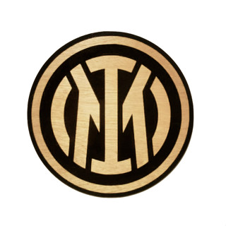 ป้ายตกแต่งติดผนัง อินเตอมิลาน Inter milan  ลายไม้เคลือบเงา