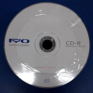 CD-R RYO 80min/700MB 52xแพ็ค50แผ่น แผ่นคุณภาพดี