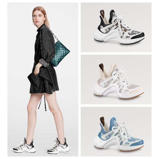 Louis Vuitton/LV ARCHLIGHT/ รองเท้าผ้าใบ
