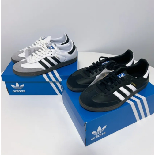 ADIDAS SAMBA OG  WHITE  GUM / BLACK GUM  ของแท้ 100%