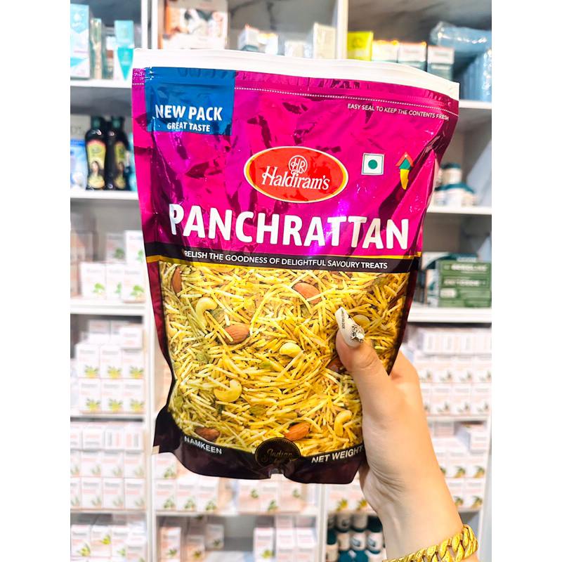 ขนมอินเดีย Haldiram’s  panchrattan 400g mix india ของแท้