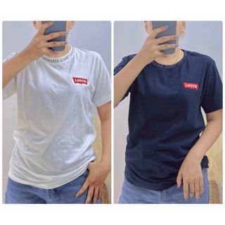 พร้อมส่ง✅เสื้อยืด Levis งานปักอก ปักแขน S M L XL NO.L1