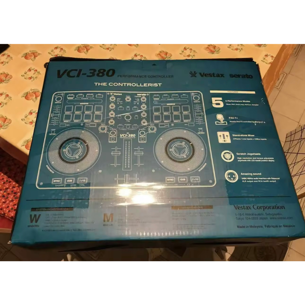 Vestax VCI-380 Digital DJ Controller - Evening DJ PRO Compatible