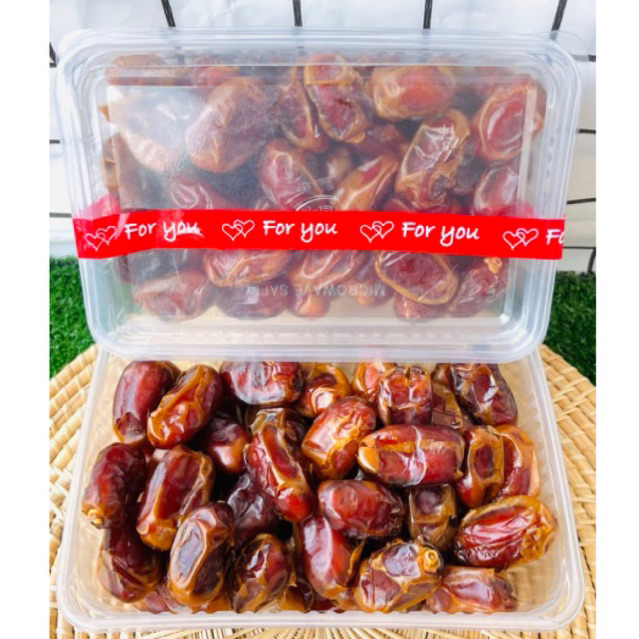 อินทผาลัมคาลาส เนื้อนิ่ม เหนียวหนึบ หวานฉ่ำ หอมละมุน กล่องละ 500 กรัม