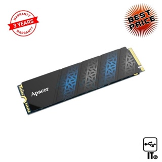 1 TB SSD M.2 PCIe APACER AS2280P4U (AP1TBAS2280P4U-1) NVMe ฮาร์ดดิส ฮาร์ดดิสก์ ฮาร์ดดิสก์ ประกัน 3Y