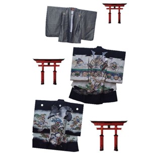 Haori⛩️ฮาโอริเด็กชาย5-8ขวบคละแบบ