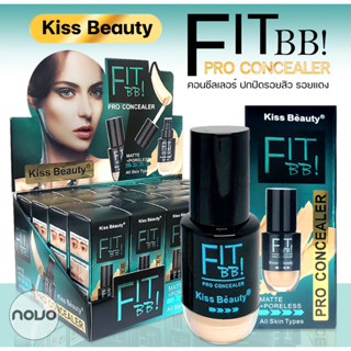 คอนซีลเลอร์ Kiss Beauty 68399-03B FIT BB Pro Concealer ปกปิดรอยสิว รอยแดง จุดด่างดําและใต้ตาดํา ติดทน บางเบา