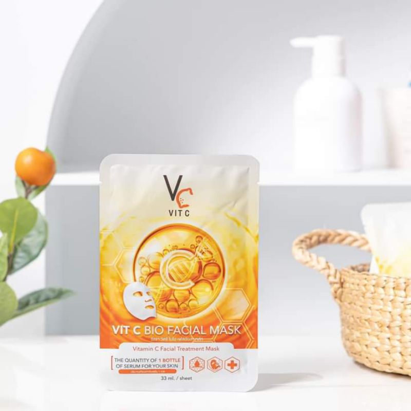 มาร์ค แผ่นมาร์คหน้า Vc วิตซี