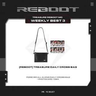 TREASURE REBOOT OFFICIAL MD WEEKLY BEST : DAILY CROSS BAG + PHOTO CARD