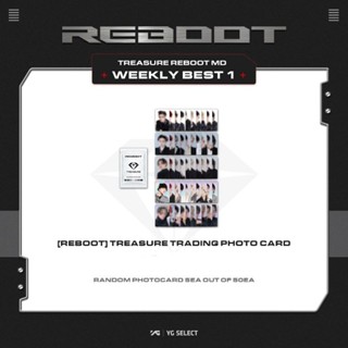 พร้อมส่ง TREASURE REBOOT TREADING PHOTO CARD เทรดดิ้งการ์ด Pop-up