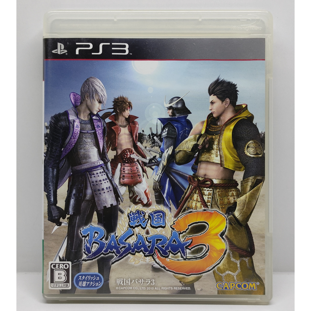 Sengoku Basara 3 [Z2,JP] แผ่นแท้ PS3 มือสอง