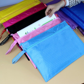 กระเป๋าเก็บเอกสารพร้อมซิปมีสองช่องผ้าoxfordกันน้ำคุณภาพดี 25…