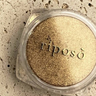 Riposo Korea ผงขัดเล็บสีทอง Gold Powder 0.3g. แบบกระปุกพร้อมที่ขัดผง ของแท้นำเข้าจากเกาหลี🇰🇷พร้อมส่ง